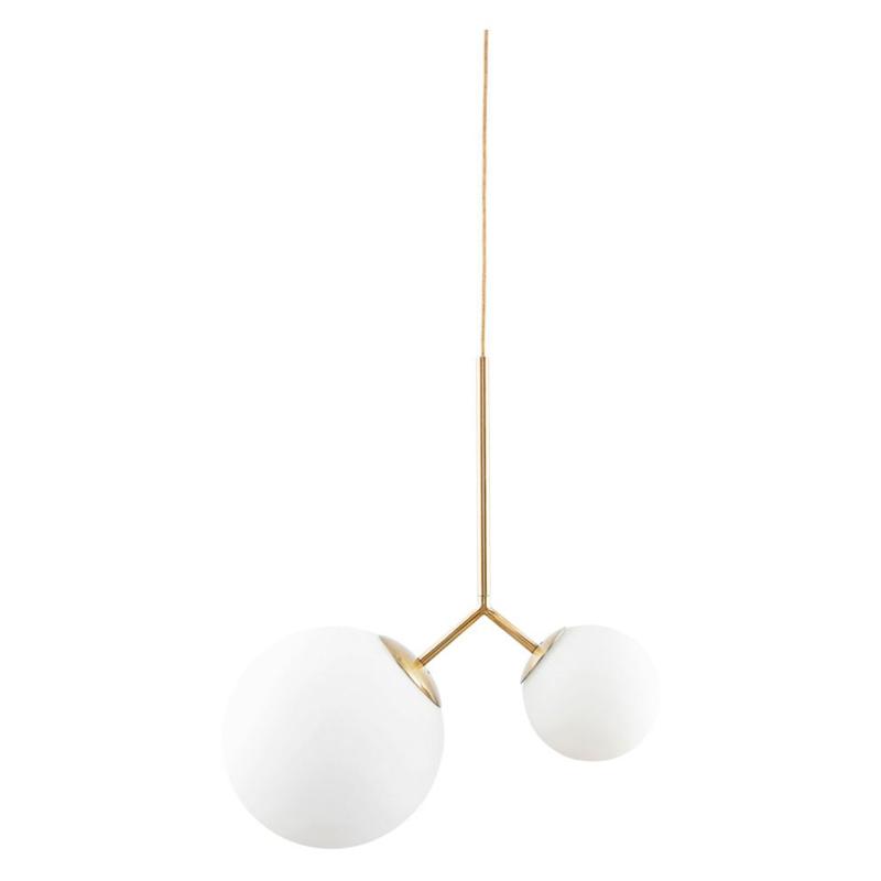 Twice Lampe  Hvid