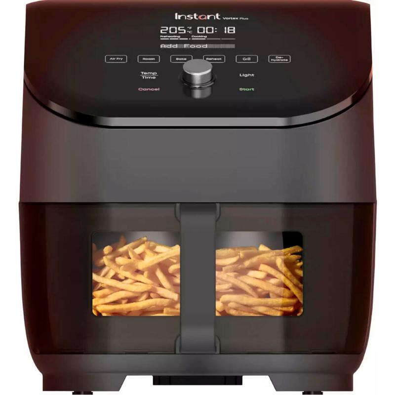 Vortex Plus Clearcook Airfryer 5 7 Liter  Sort