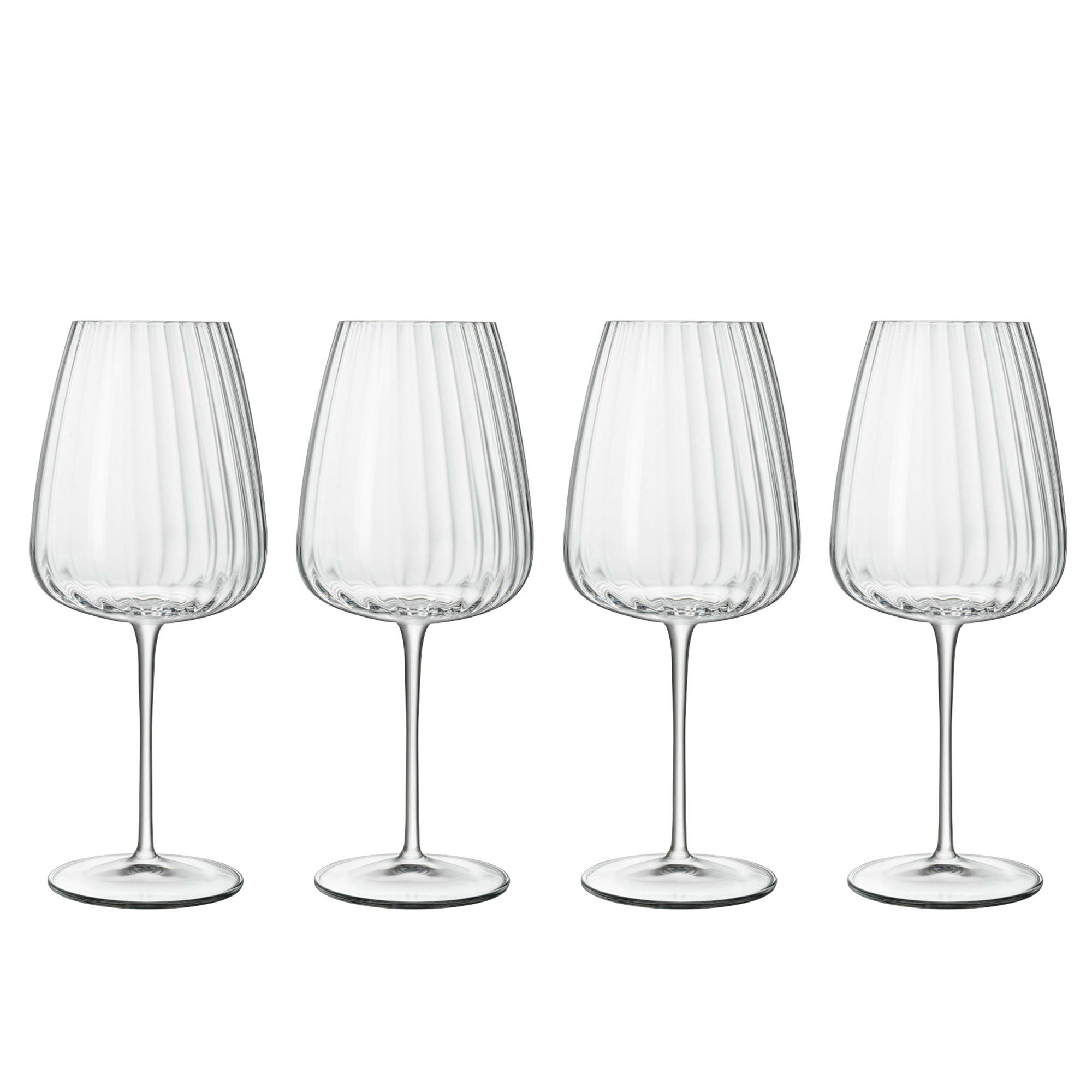 Luigi Bormioli Optica Bordeaux Rødvinsglas  4 Stk