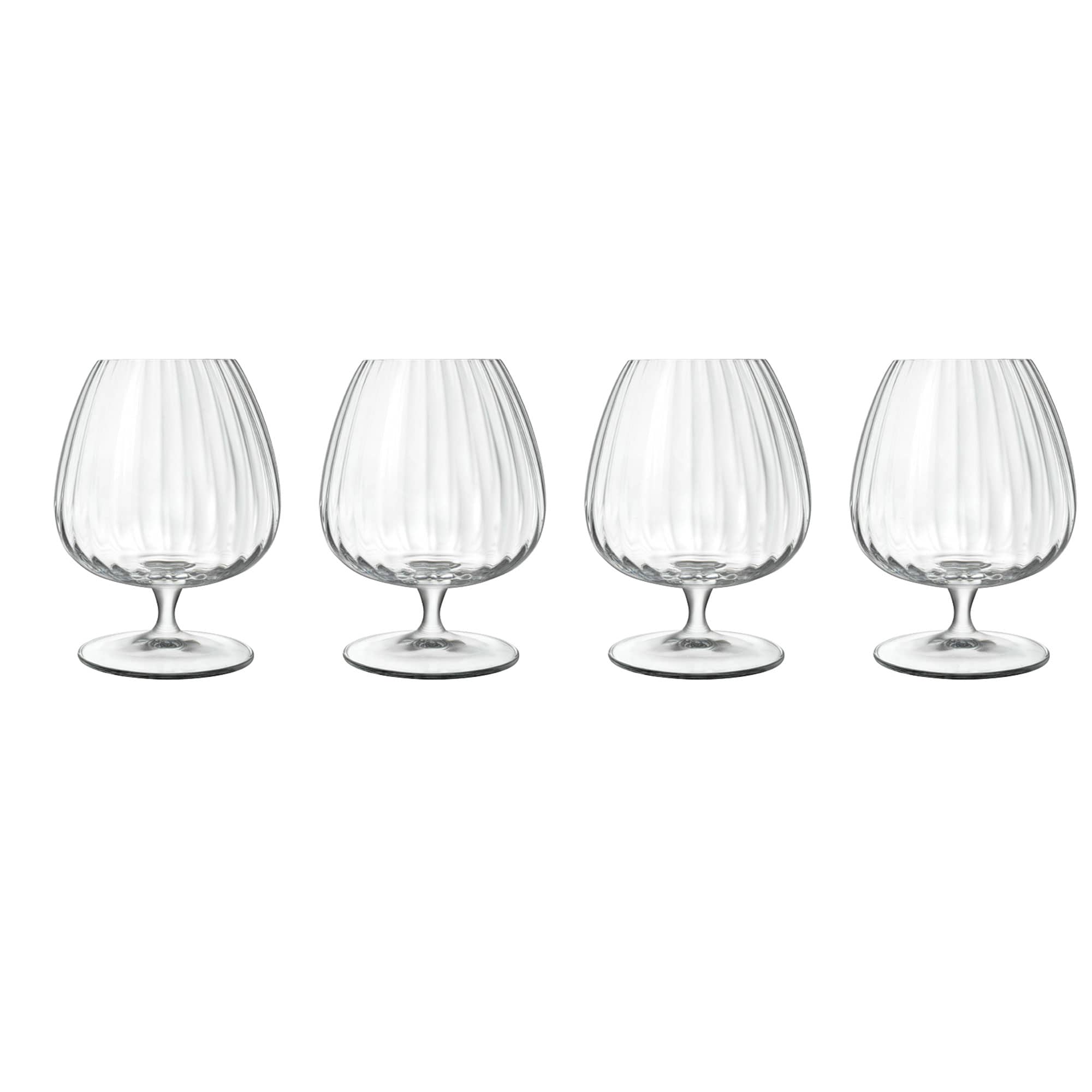 Luigi Bormioli Optica Cognacglas  4 Stk